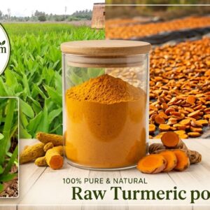 Natural Raw Turmeric Powder